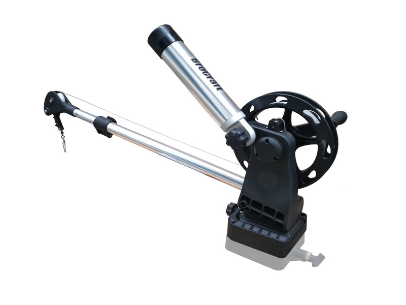 Brocraft Troll Manual Downrigger with Telescopic Boom