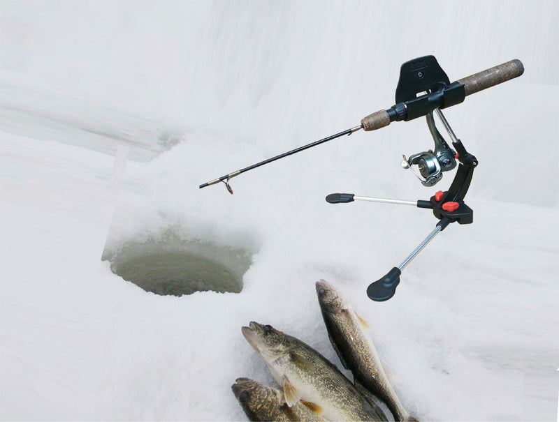 Brocraft Ice Fishing Tip Down/Ice Fishing Rod Holder/Ice Fishing Tip U
