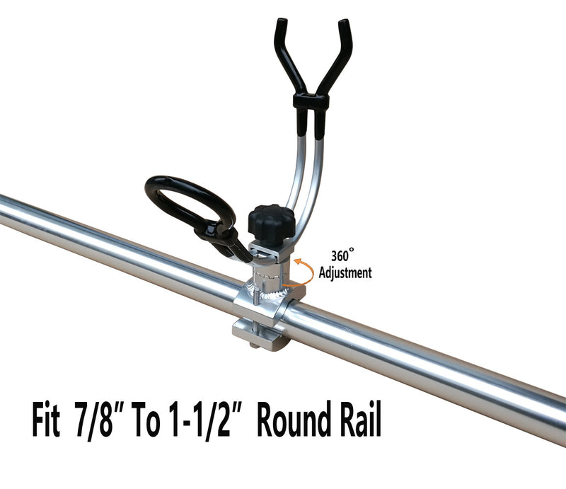 Brocraft Pontoon Boat Rod Holder /Fishing Rod holder for Square / Rail mount